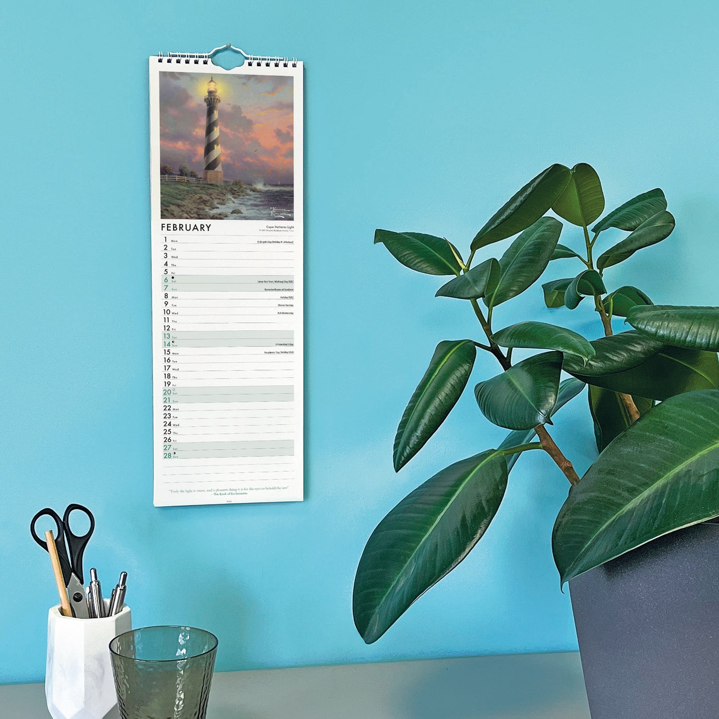 Kinkade, Studios Slim Calendar 2027