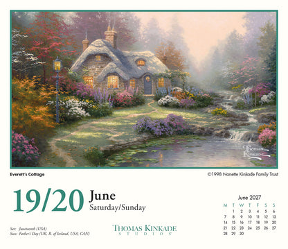 Kinkade, Studios Box Calendar 2027