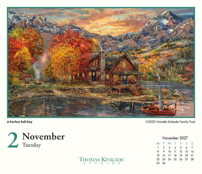 Kinkade, Studios Box Calendar 2027