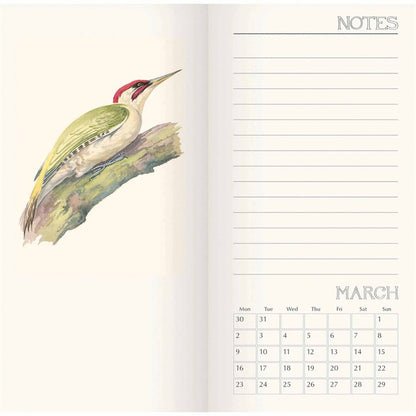 Country Diary, Edith Holden Slim Dlx Diary 2026