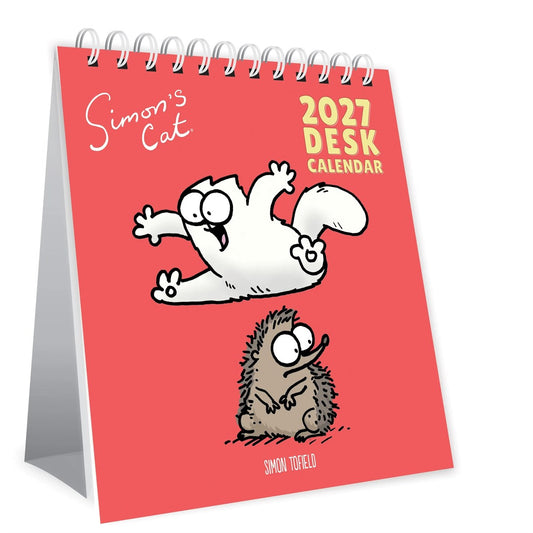 Simons Cat Easel Calendar 2027