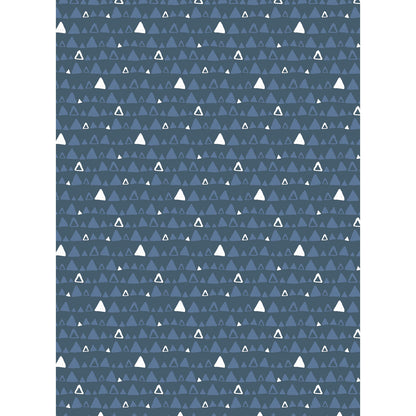 Gift Wrap & Tags - Pyramid Pattern (2 Sheets & 2 Tags)