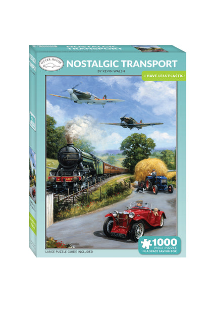 Nostalgic Transport - 1000 Piece Jigsaw Puzzle