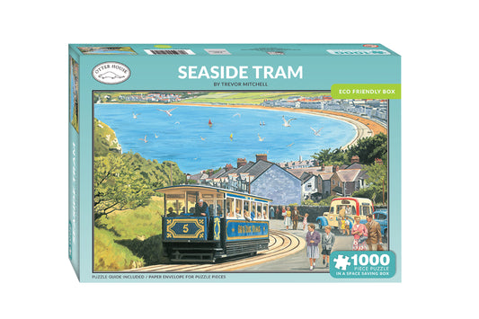 Seaside Tram - 1000 Piece Jigsaw Puzzle