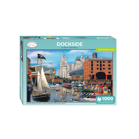 Dockside - 1000 Piece Jigsaw Puzzle