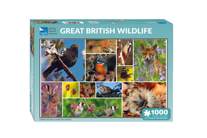 RSPB Great British Wildlife - 1000 Piece Jigsaw Puzzle