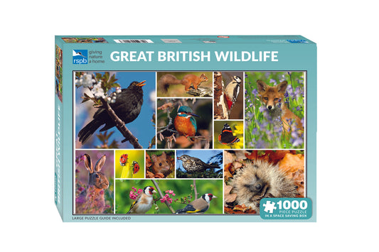 RSPB Great British Wildlife - 1000 Piece Jigsaw Puzzle