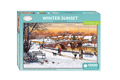 Winter Sunset - 1000 Piece Jigsaw Puzzle