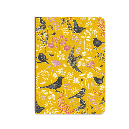 RSPB Natures Print - A6 Mini Notebooks - Swallows/Fox/Birds