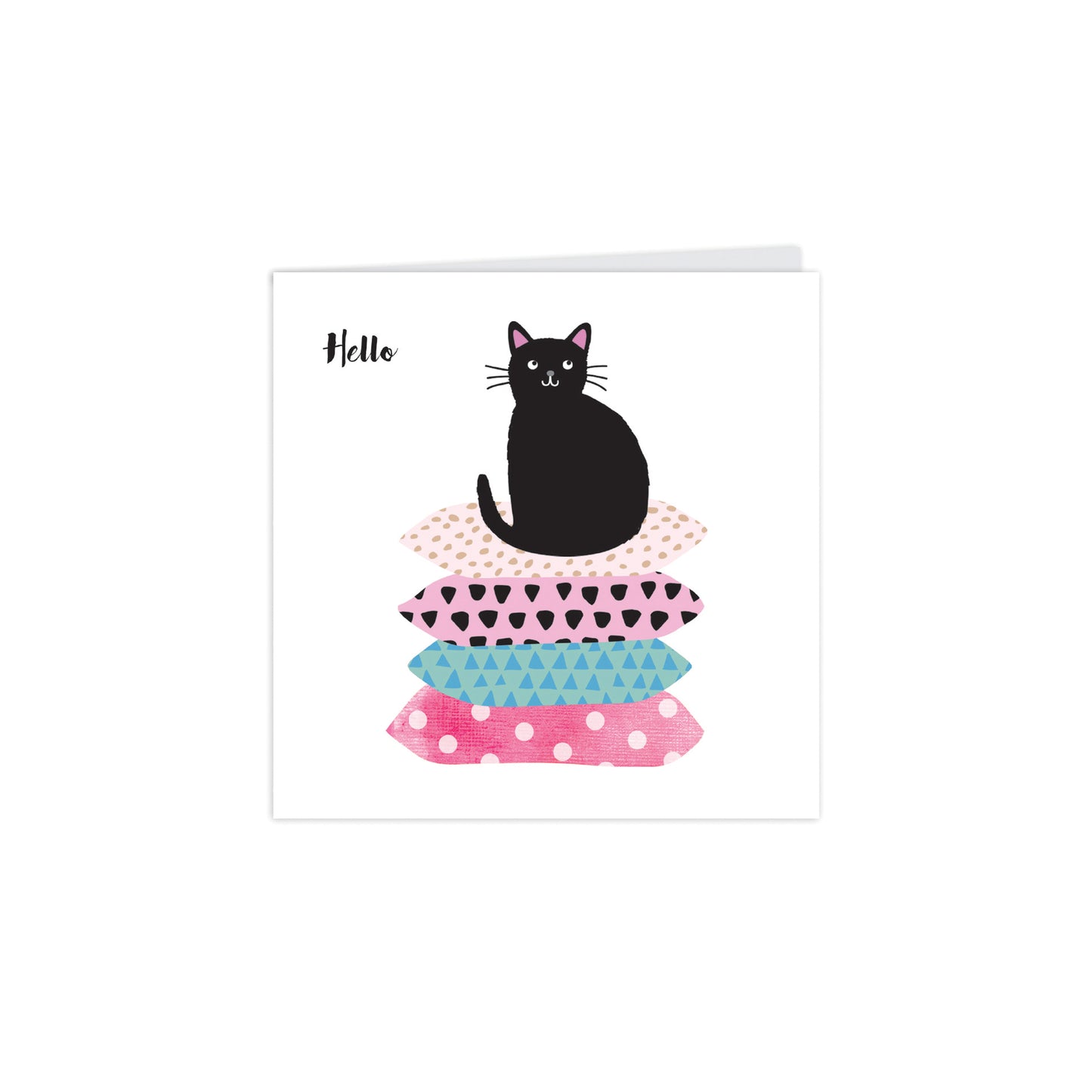 Notecard Pack (10 Cards) - Cats & Cushions