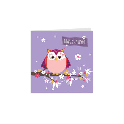 Notecard Pack (10 Cards) - Owls