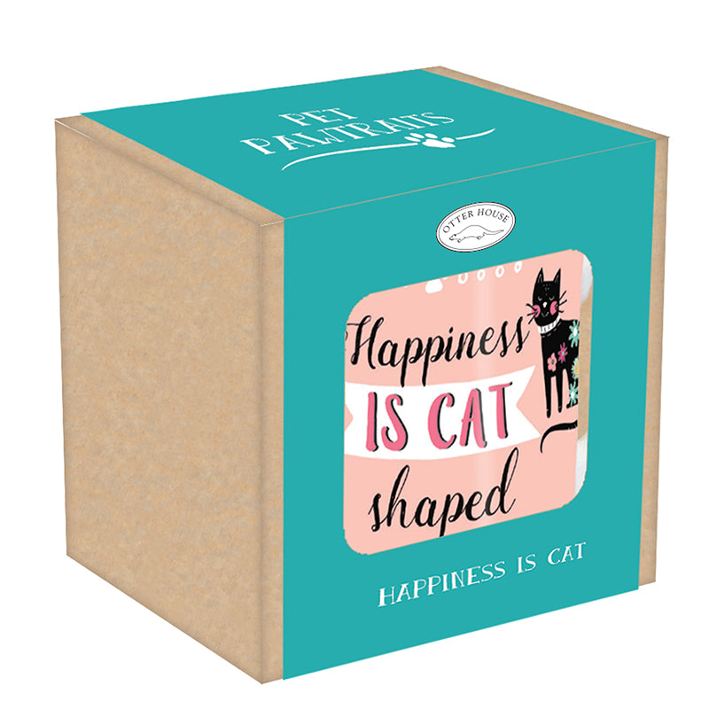 Tarka Mugs - Happiness Is Cat Shaped