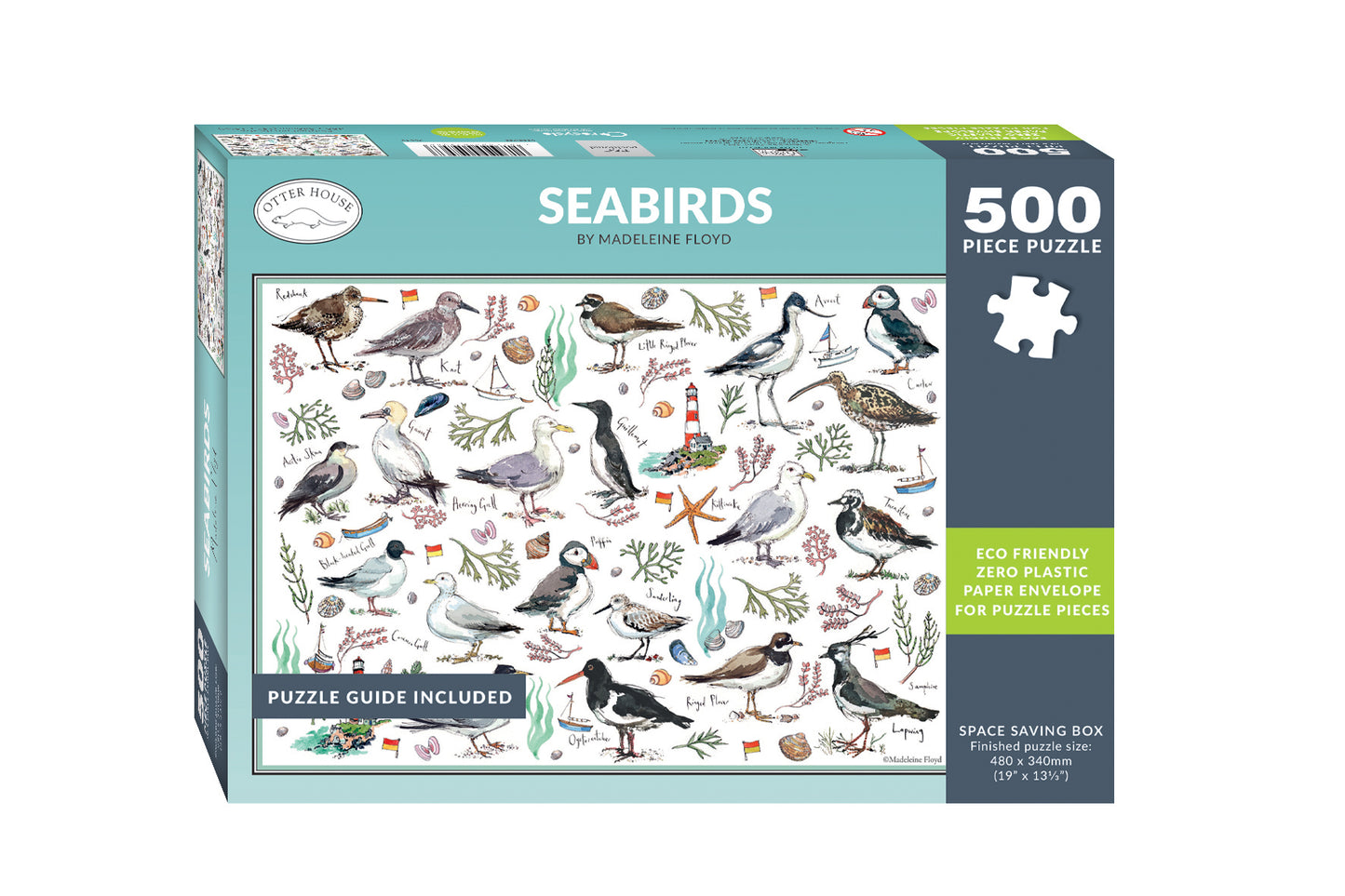 Madeleine Floyd Seabirds - 500 Piece Jigsaw Puzzle