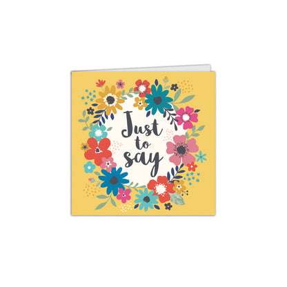 Bohemia Stationery - (10 Cards) Square Notecard Pack