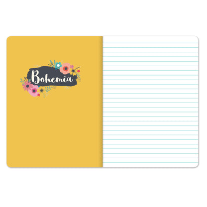 Bohemia Stationery - A6 Chunky Notebook - Floral
