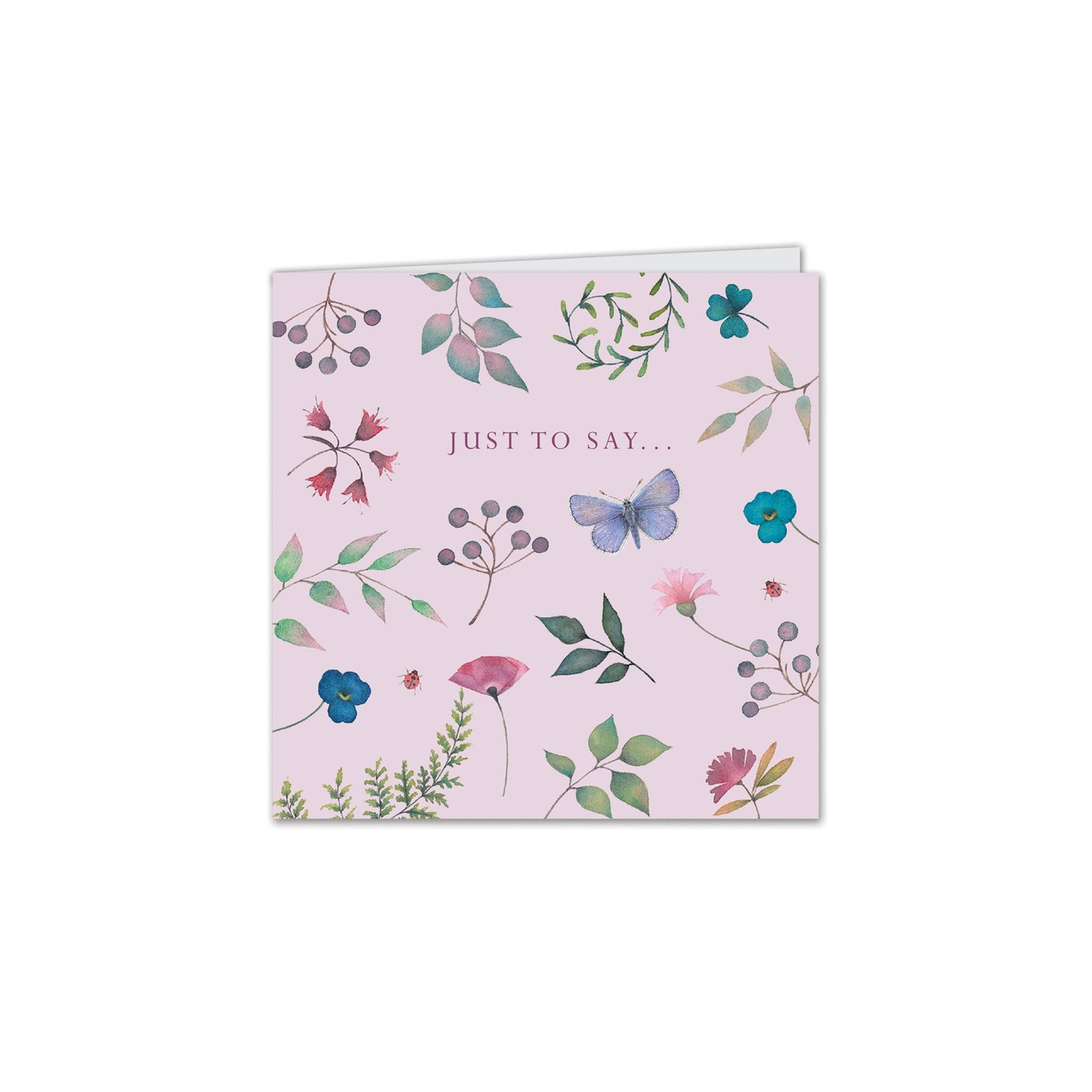 Vintage Garden Stationery - Square Notecard Pack