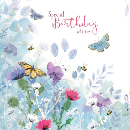 Wild & Serene Card Collection - Butterflies & Wildflowers