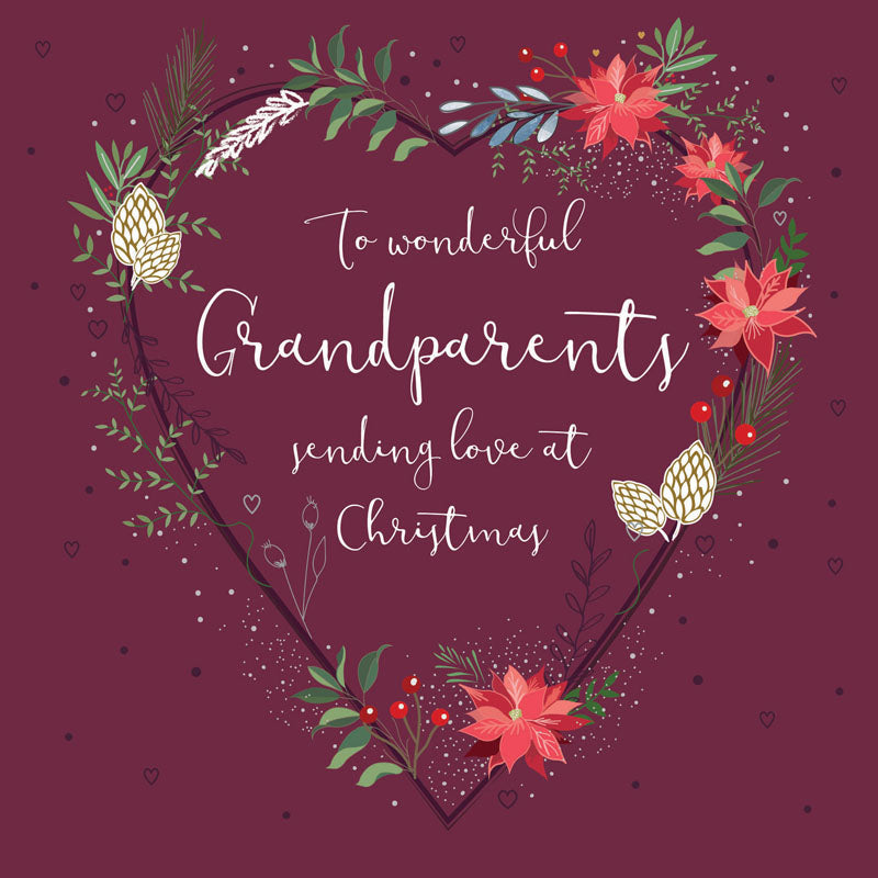 Christmas Card (Single)-Grandparents