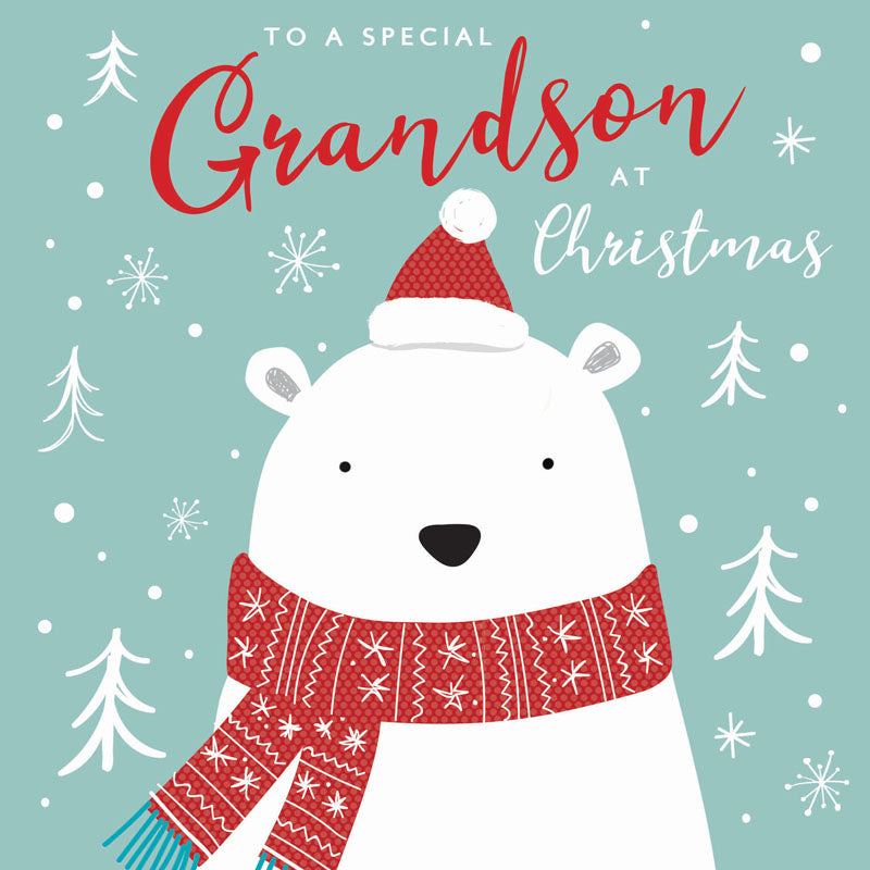 Christmas Card (Single)-Grandson