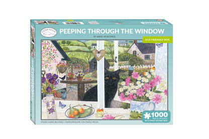 Peeping Through The Window - 1000 Piece Jigsaw Puzzle