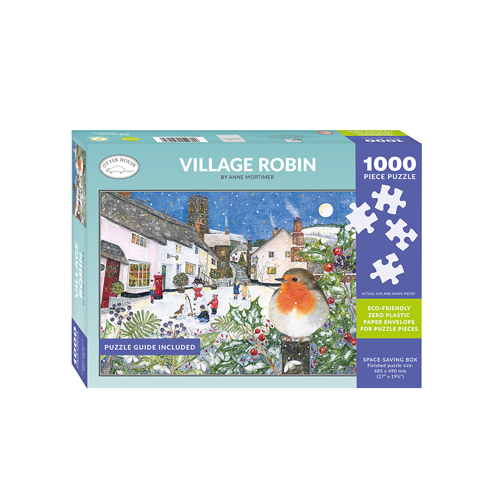 Village Robin - 1000 Piece Jigsaw Puzzle