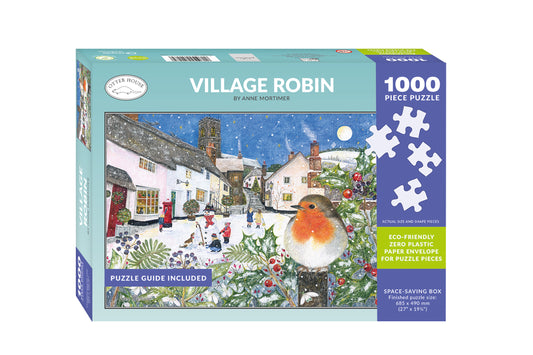 Village Robin - 1000 Piece Jigsaw Puzzle