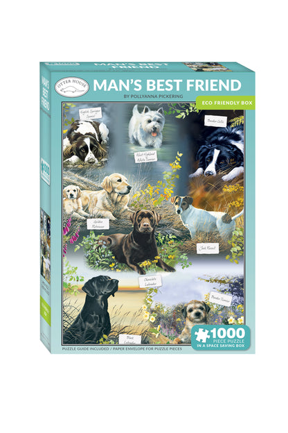 Man's Best Friend - 1000 Piece Jigsaw Puzzle