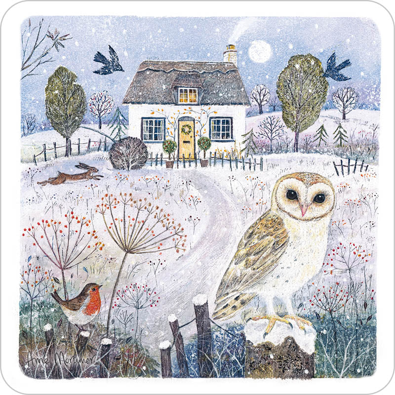 Luxury Christmas Card Pack - Christmas Cottage