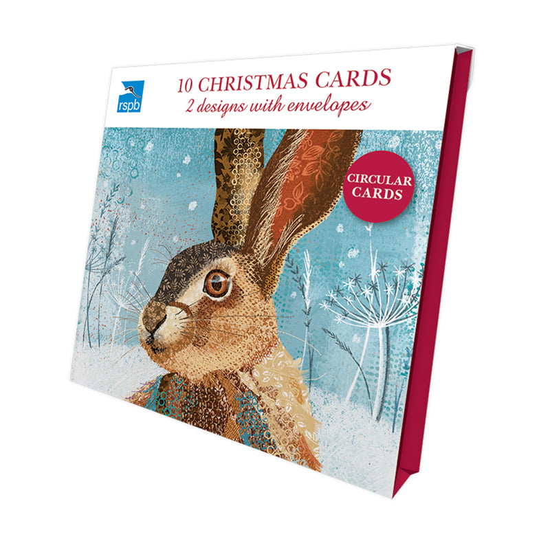 RSPB Luxury Christmas Card Pack - Christmas Creatures