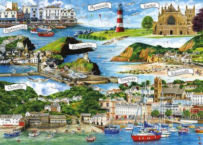 Devon Montage - 1000 Piece Jigsaw Puzzle