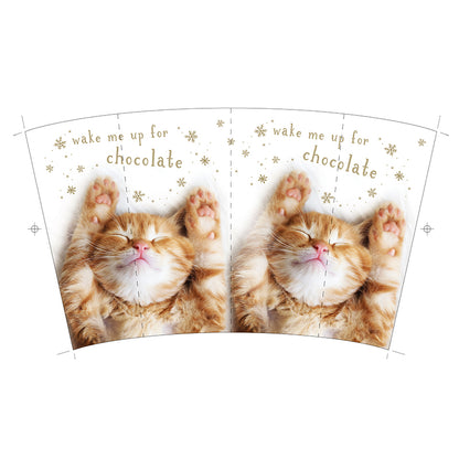 Chocolatte Mugs - Cat Wake Me Up