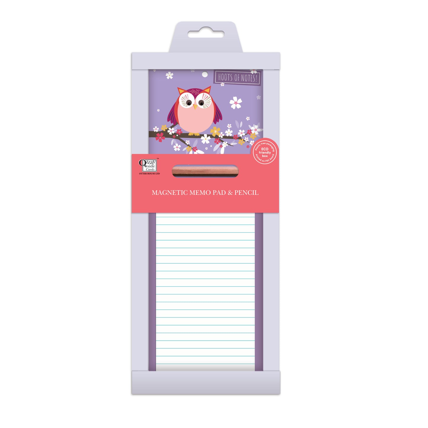 Magnetic Memo Pad - Little Owl