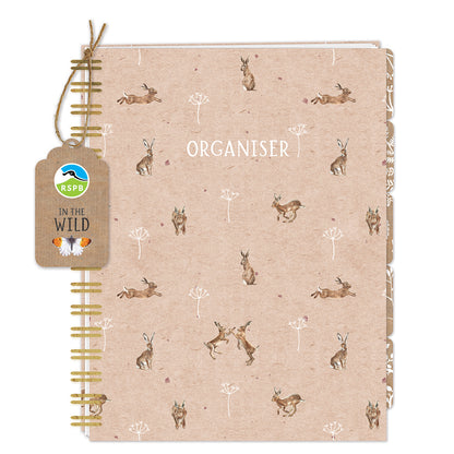 RSPB - In The Wild Stationery A5 Organiser (with Dividers)