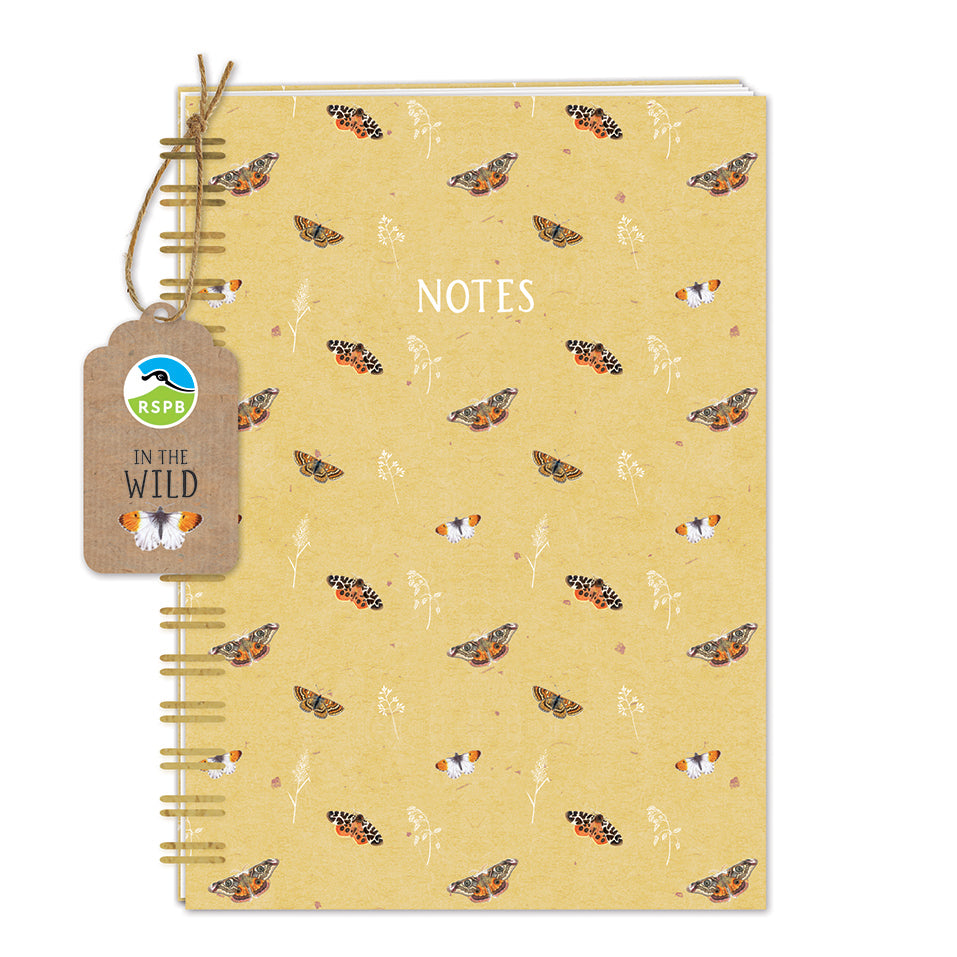 RSPB - In The Wild Stationery - Hardcover Notebook (A5 - Wiro)