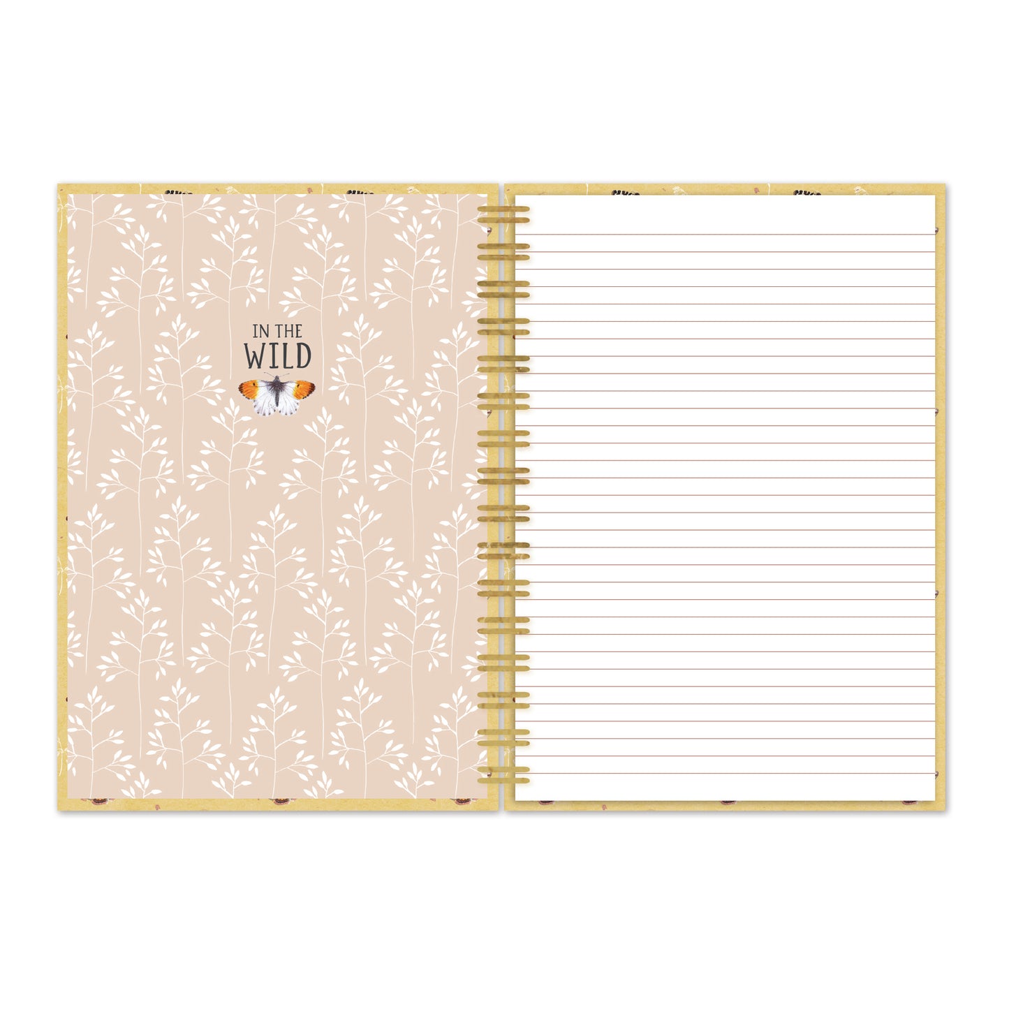 RSPB - In The Wild Stationery - Hardcover Notebook (A5 - Wiro)