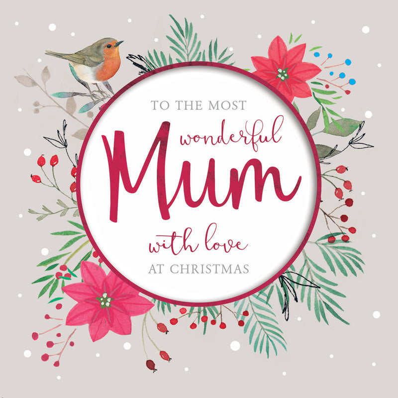 Christmas Card (Single)-Mum