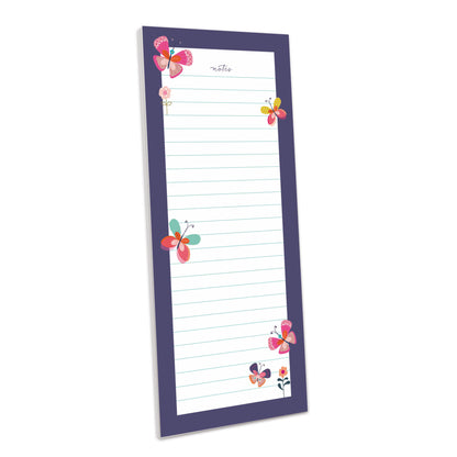 Butterflies Stationery - Magnetic Memo Pad