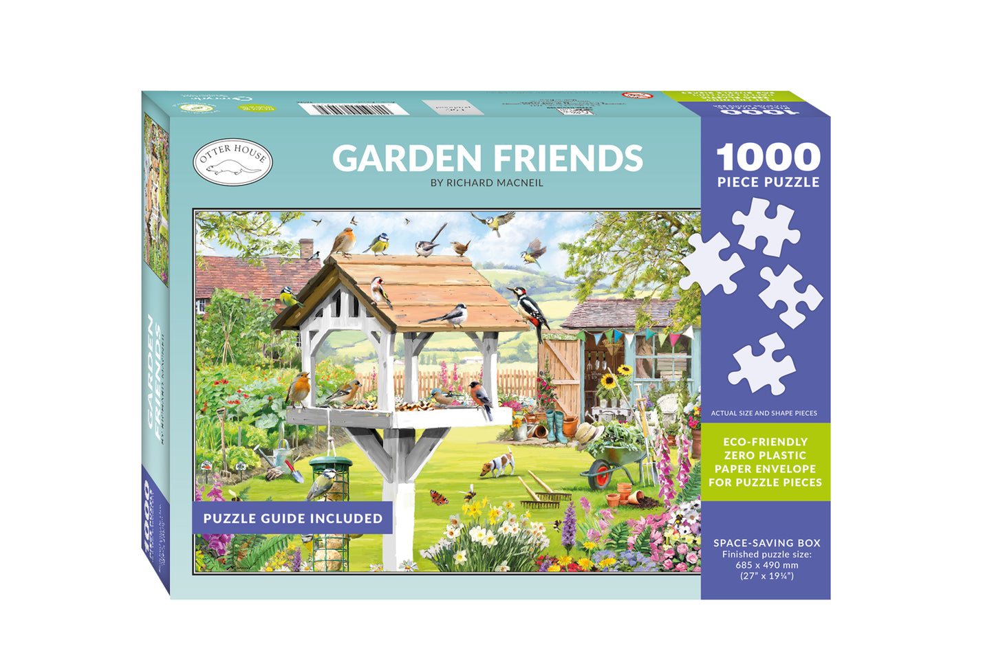 Garden Friends  - 1000 Piece Jigsaw Puzzle
