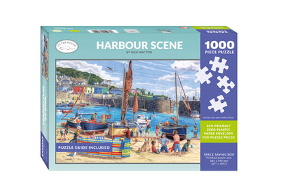 Harbour Scene - 1000 Piece Jigsaw Puzzle