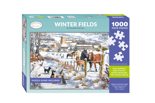 Winter Fields - 1000 Piece Jigsaw Puzzle