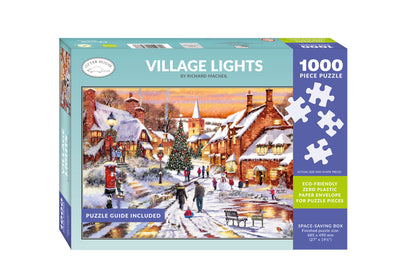 Christmas Village Lights - 1000 Piece Jigsaw Puzzle