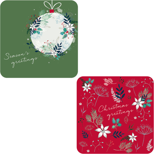 Luxury Christmas Card Pack - Winter Foliage