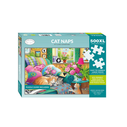 Cat Naps - 500XL Piece Jigsaw Puzzle