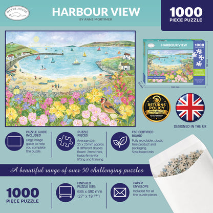 Harbour View - 1000 Piece Jigsaw Puzzle
