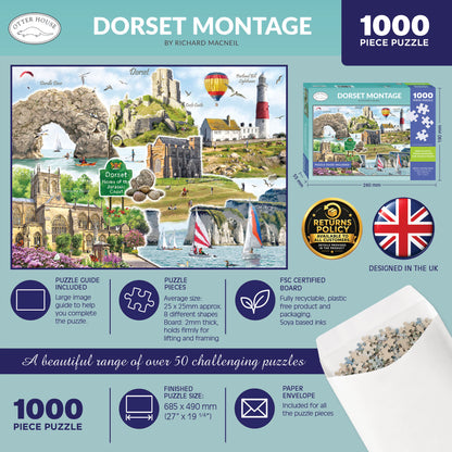 Dorset Montage - 1000 Piece Jigsaw Puzzle