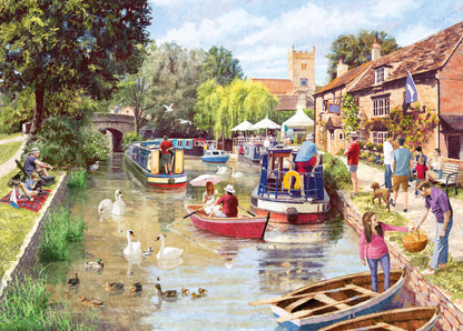 Canal Walk - 1000 Piece Jigsaw Puzzle