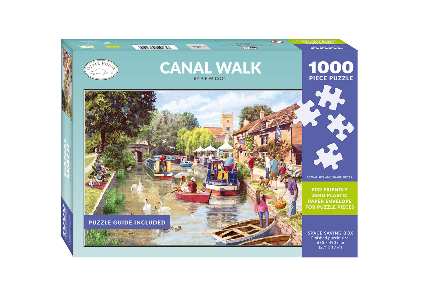 Canal Walk - 1000 Piece Jigsaw Puzzle