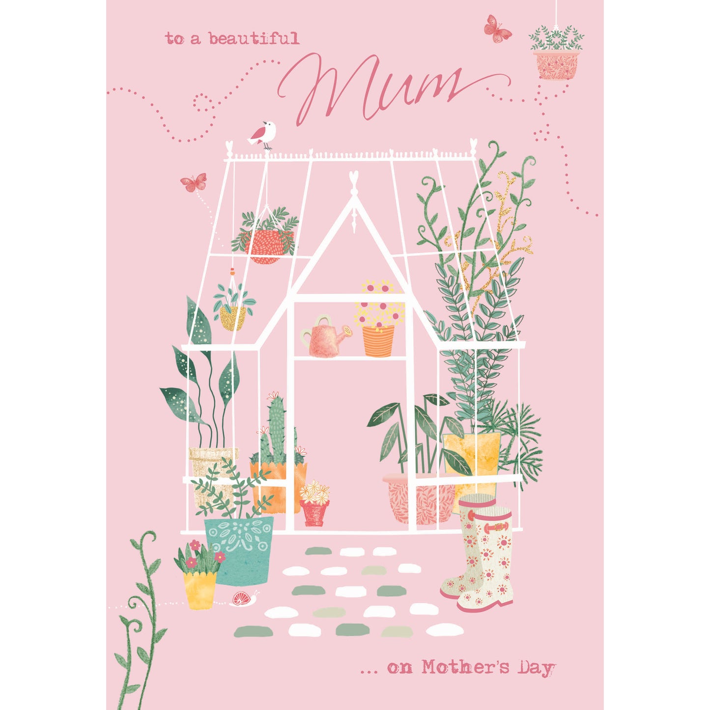 Mother's Day Card - Greenhouse