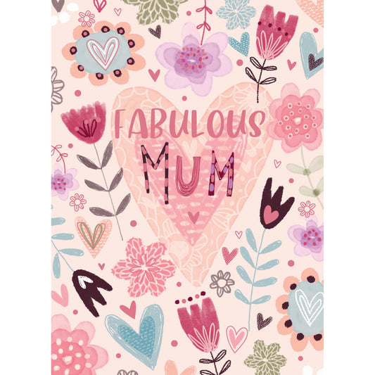 Mother's Day Card - Fabulous Mum