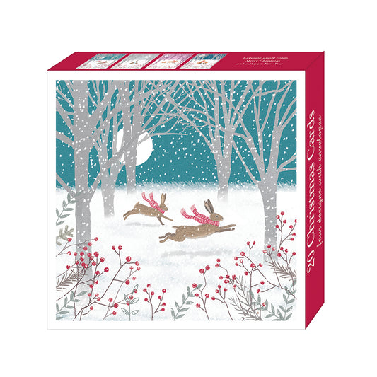 Assorted Christmas Cards - Woodland Wildlife